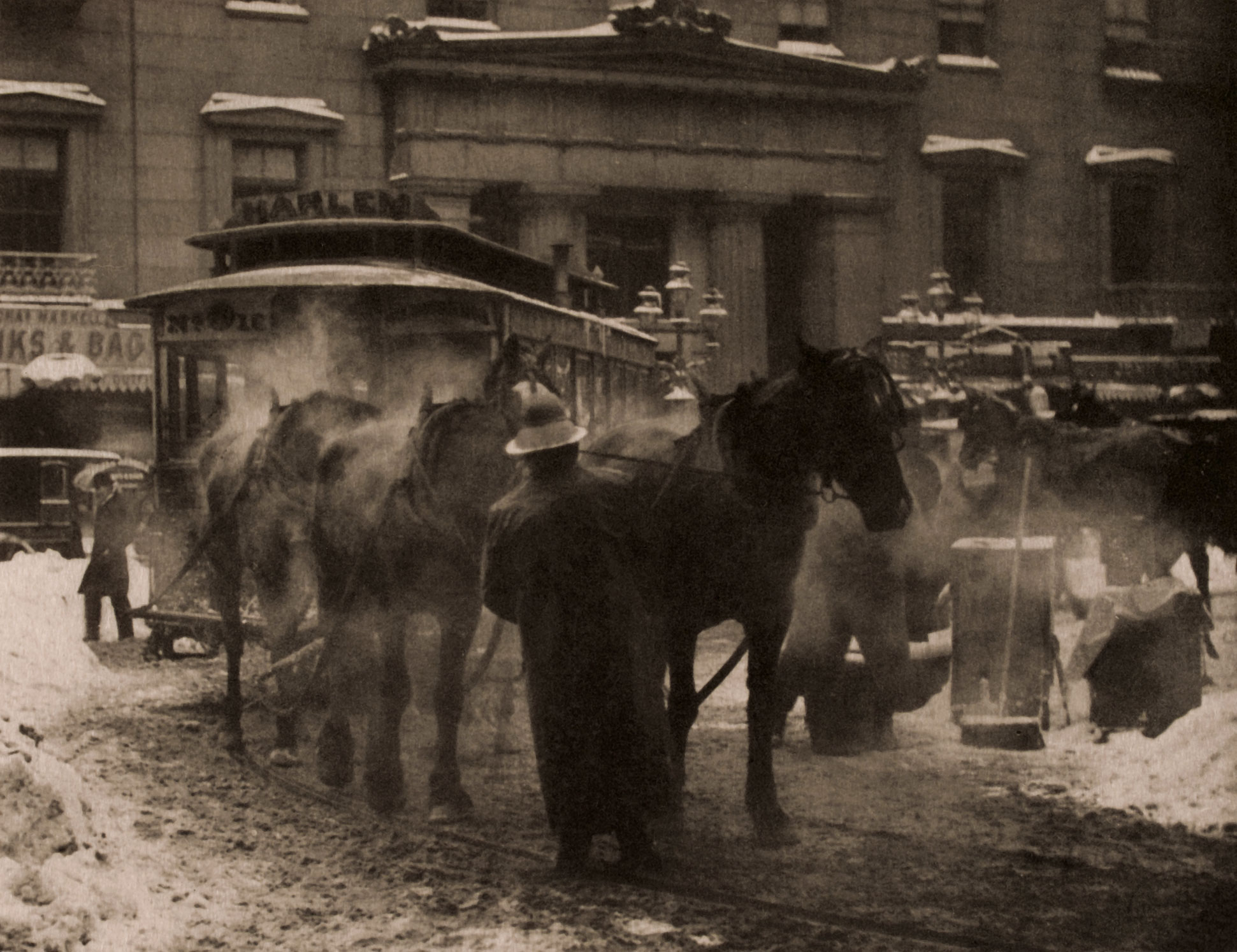Alfred Stieglitz - The Terminal, New York, 1893