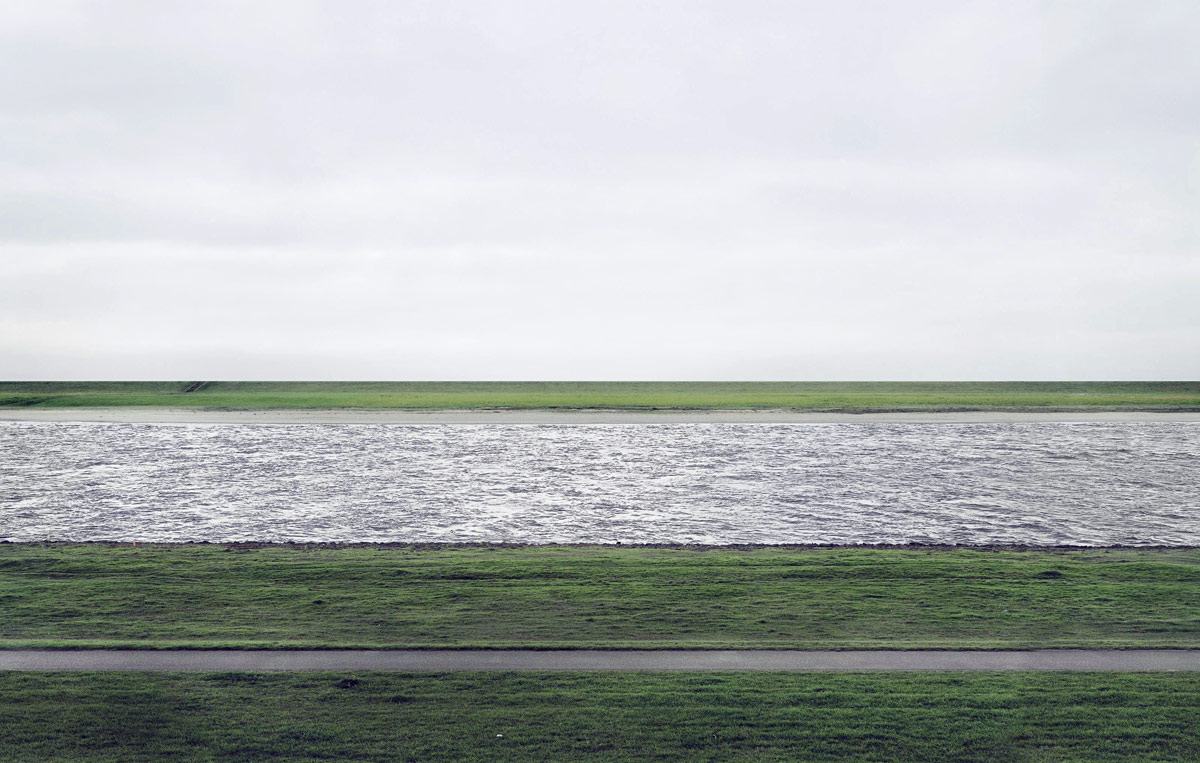 Rhein II by Andreas Gursky