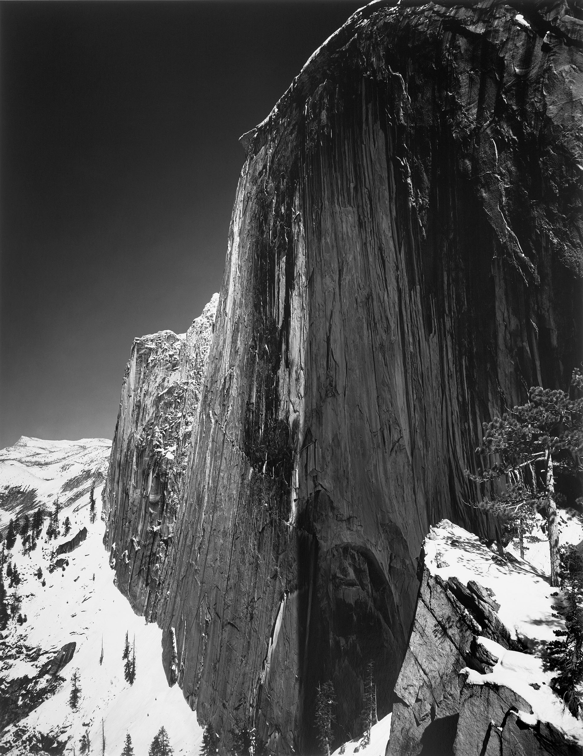 Ansel Adams - Monolith, The Face of Half Dome, Yosemite National Park, 1927