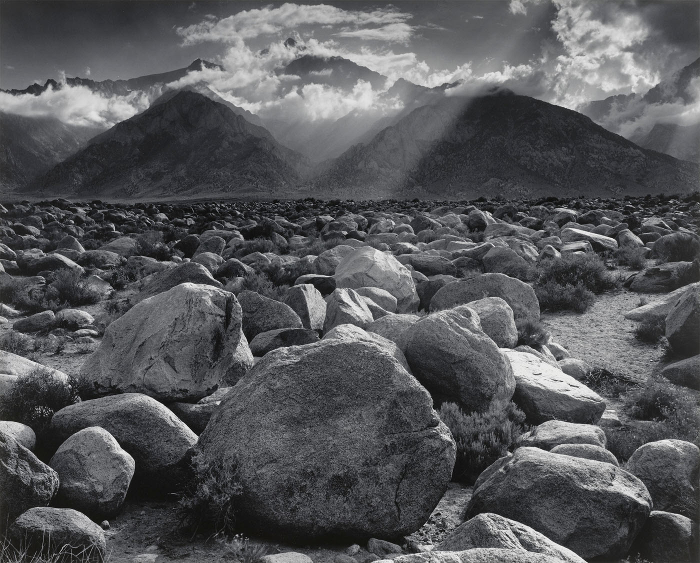 Ansel Adams - Mount Williamson, Sierra Nevada, 1944