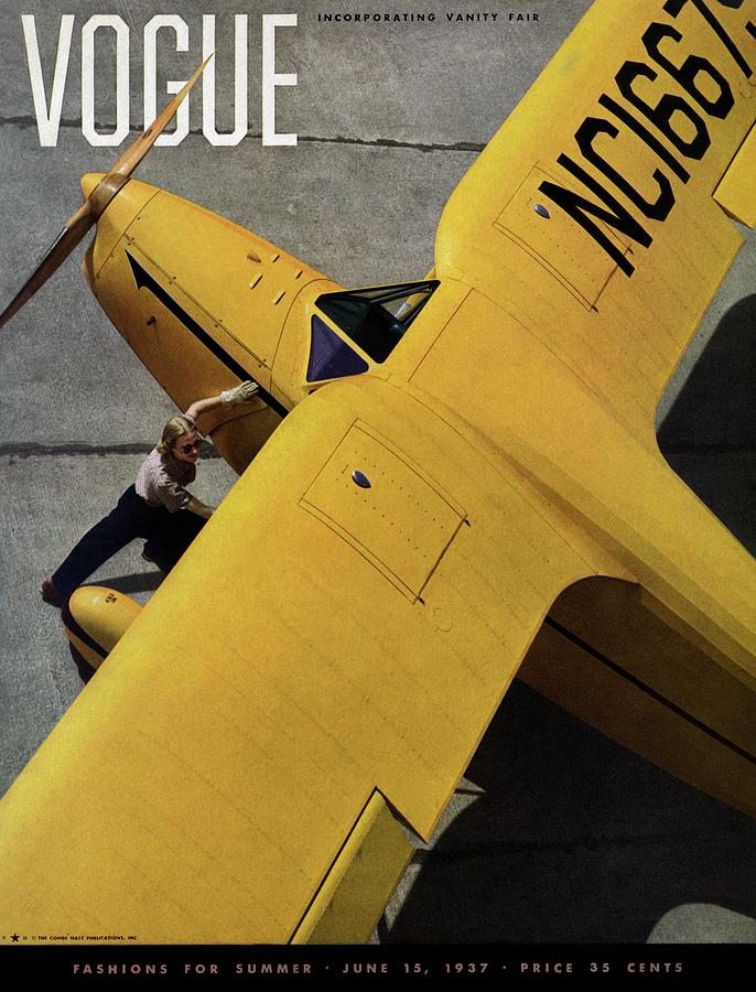 Vogue Colour Cover, 1932 — Anton Bruehl
