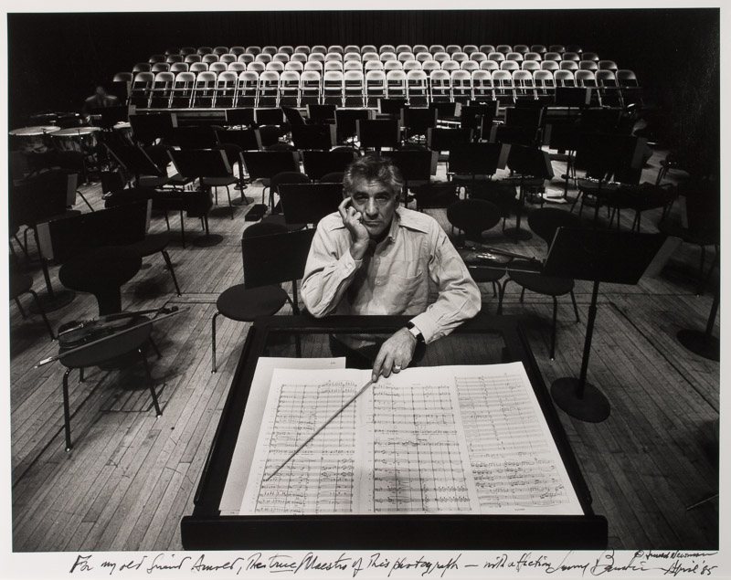 Leonard Bernstein by Arnold Newman