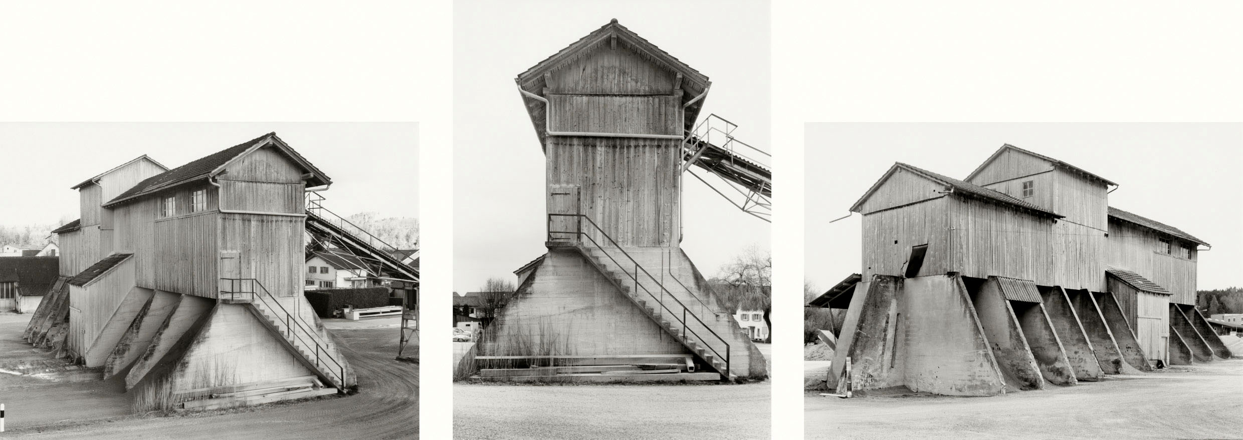 Grain Elevators by Bernd and Hilla Becher