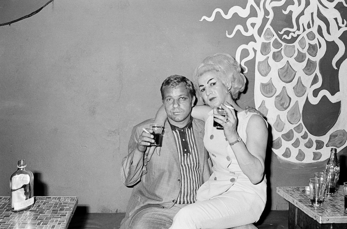 Woman Laughing, The Catacombs, 13 October 1967 — Billy Monk