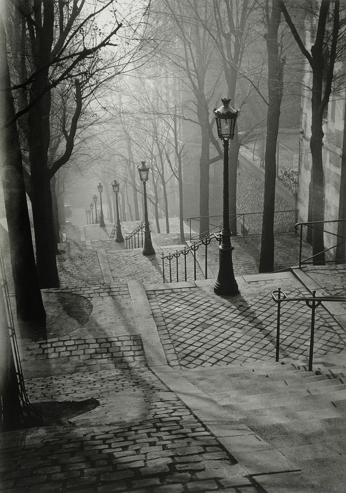 Les Escaliers de Montmartre, Paris, 1936