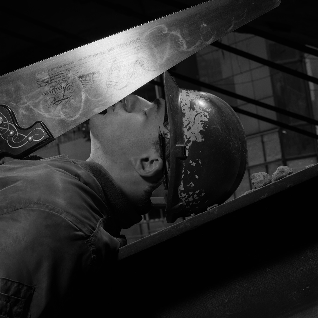 Carpenter, Broadgate — Brian Griffin