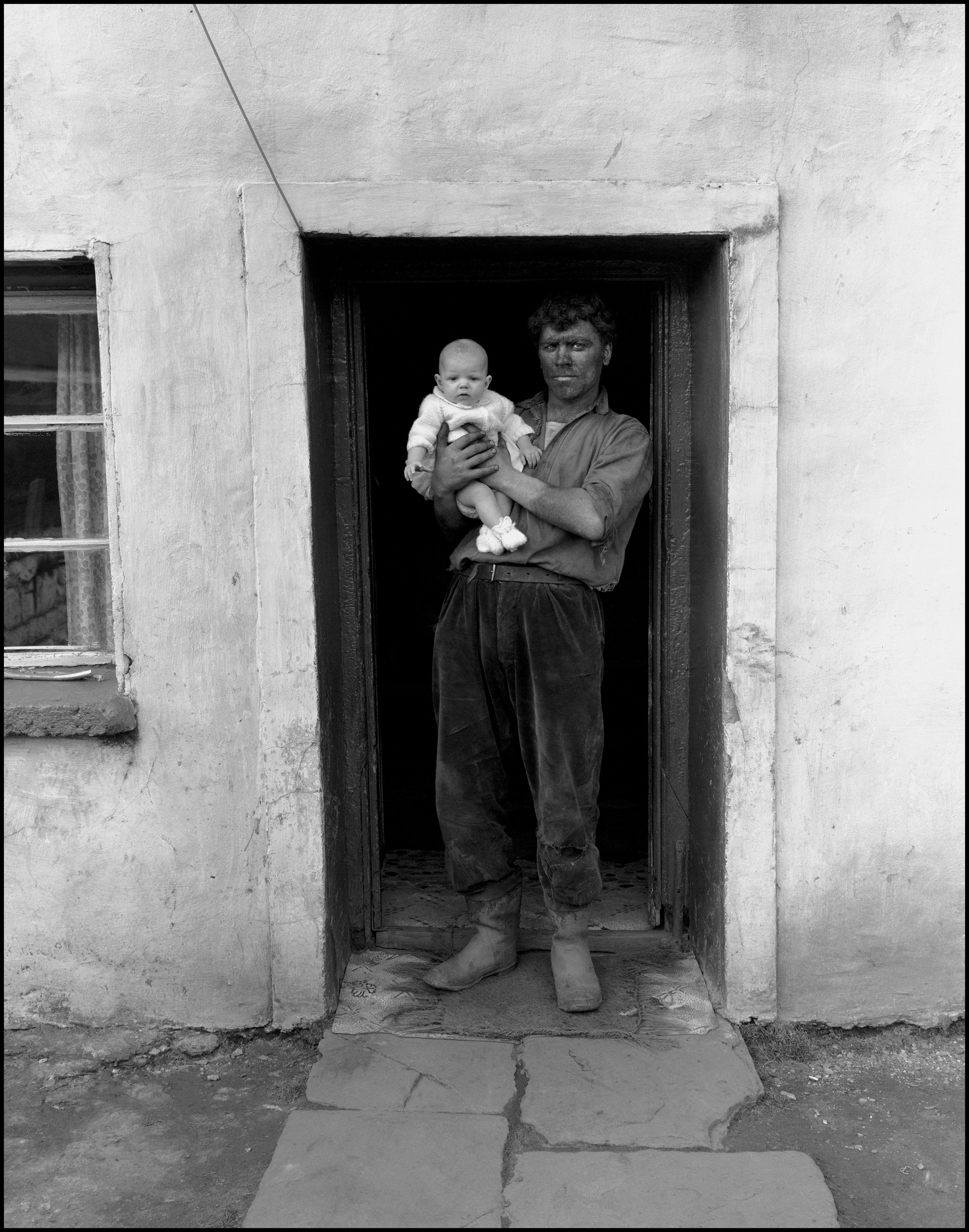 Bruce Davidson - Welsh Miners, Wales, 1965