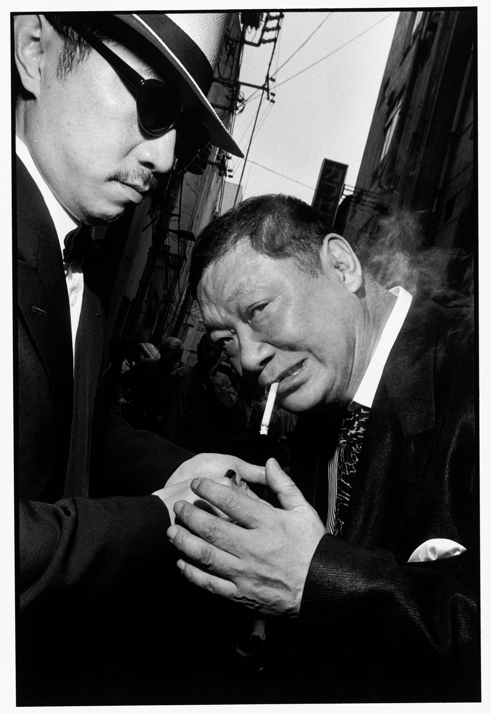 Bruce Gilden - Go, Tokyo, 2000