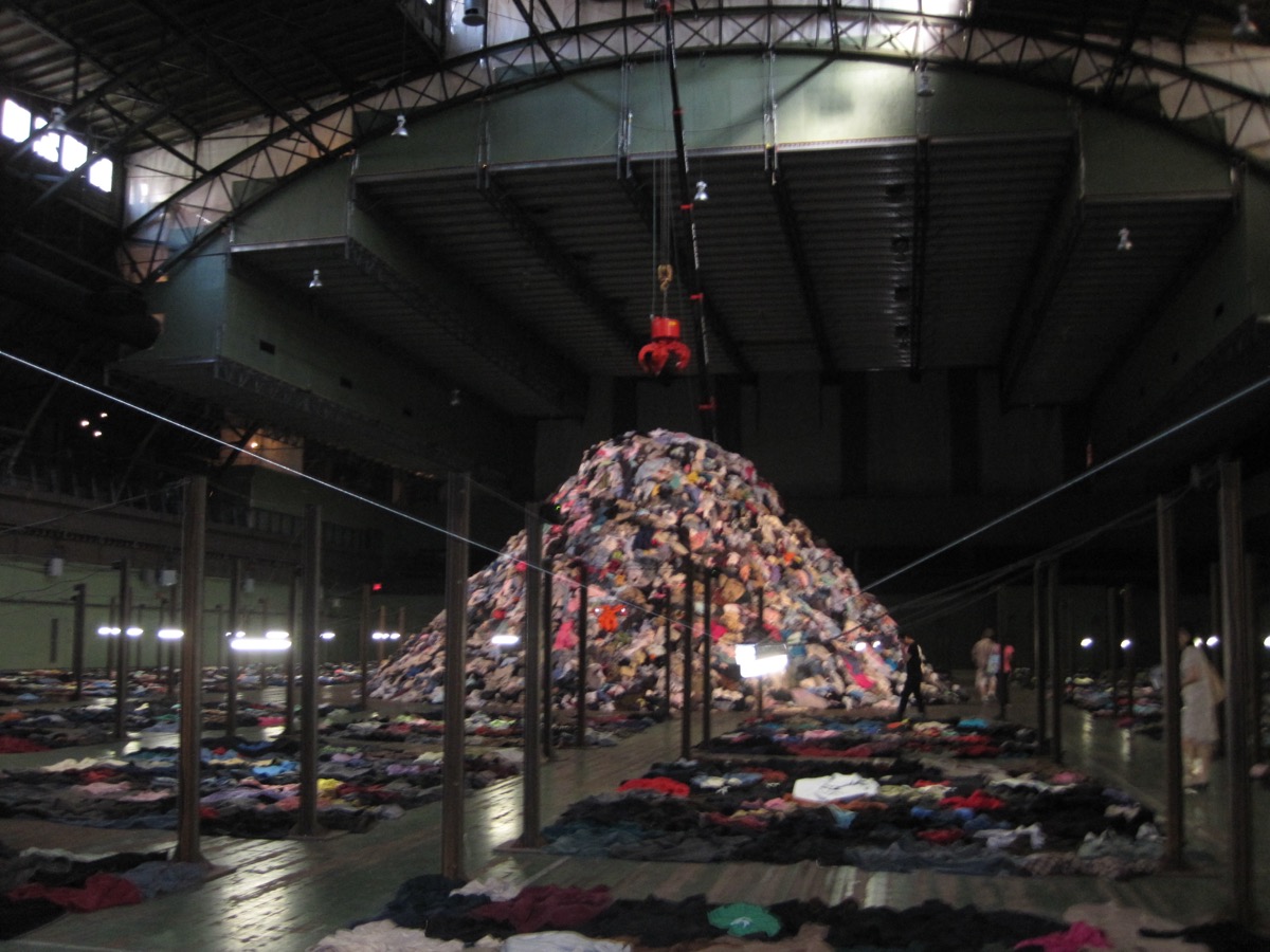No Man's Land, Park Avenue Armory, New York, 2010 — Christian Boltanski