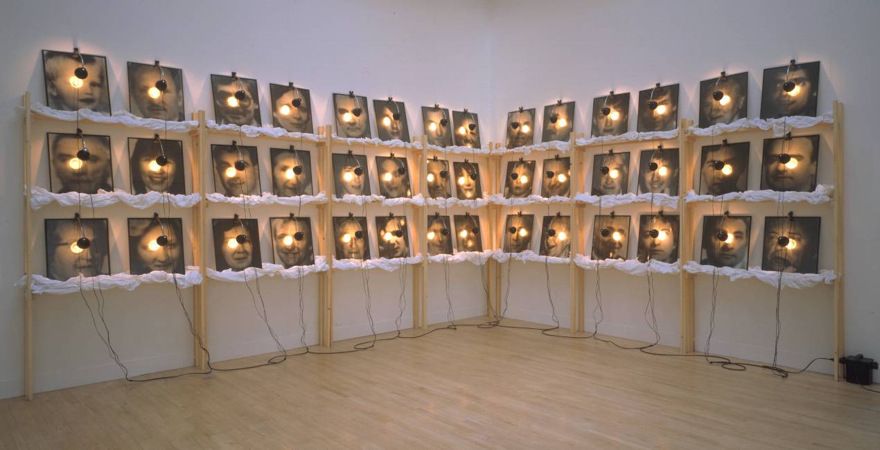 The Reserve of Dead Swiss, Installation, 1990 — Christian Boltanski