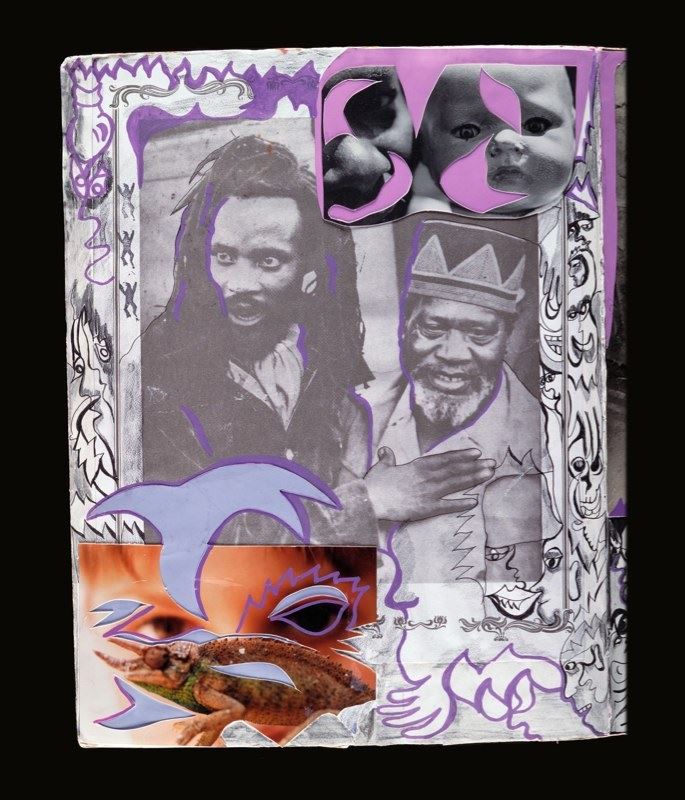 Africa Eyes journal page by Dan Eldon