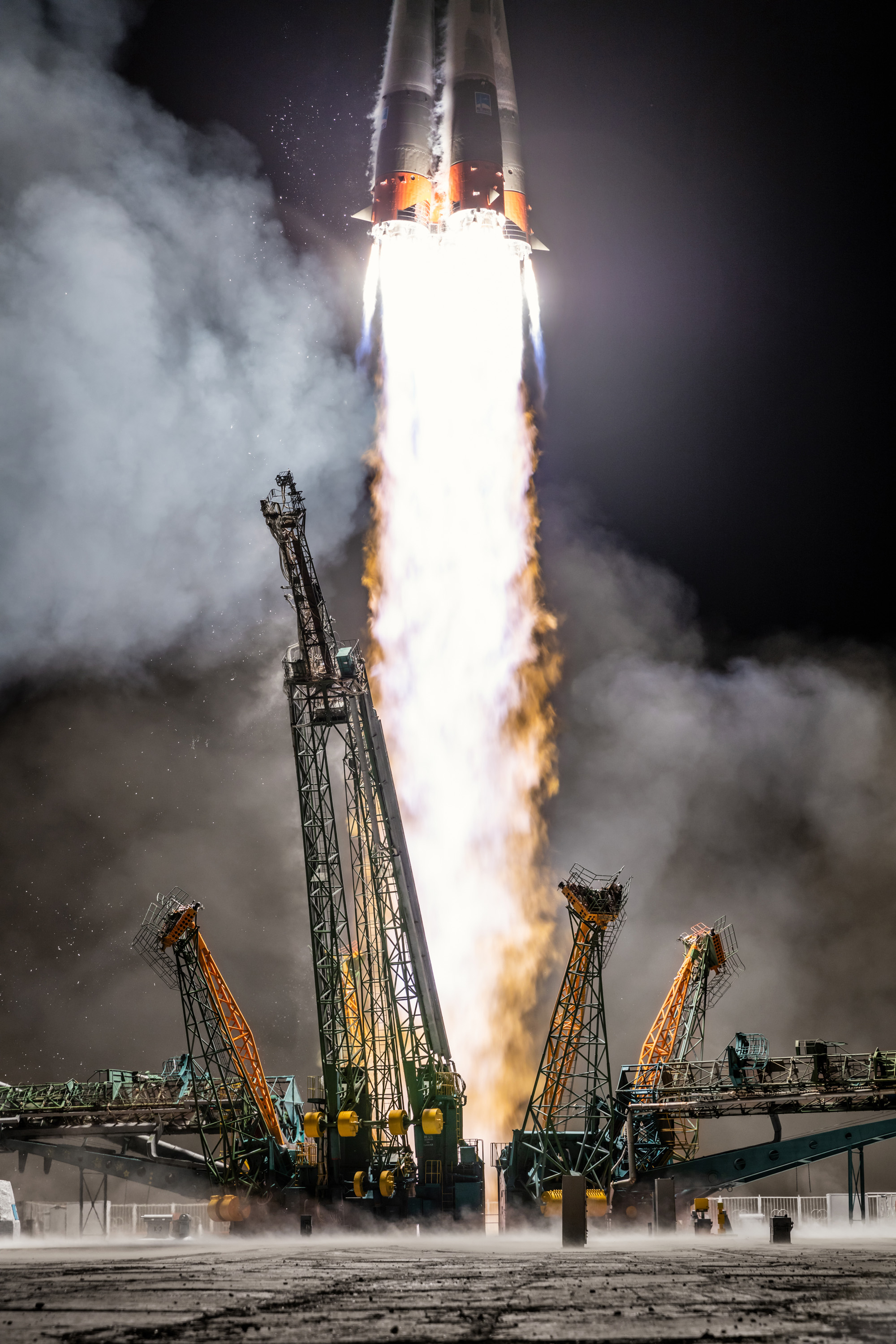 Soyuz Launch by Dan Winters
