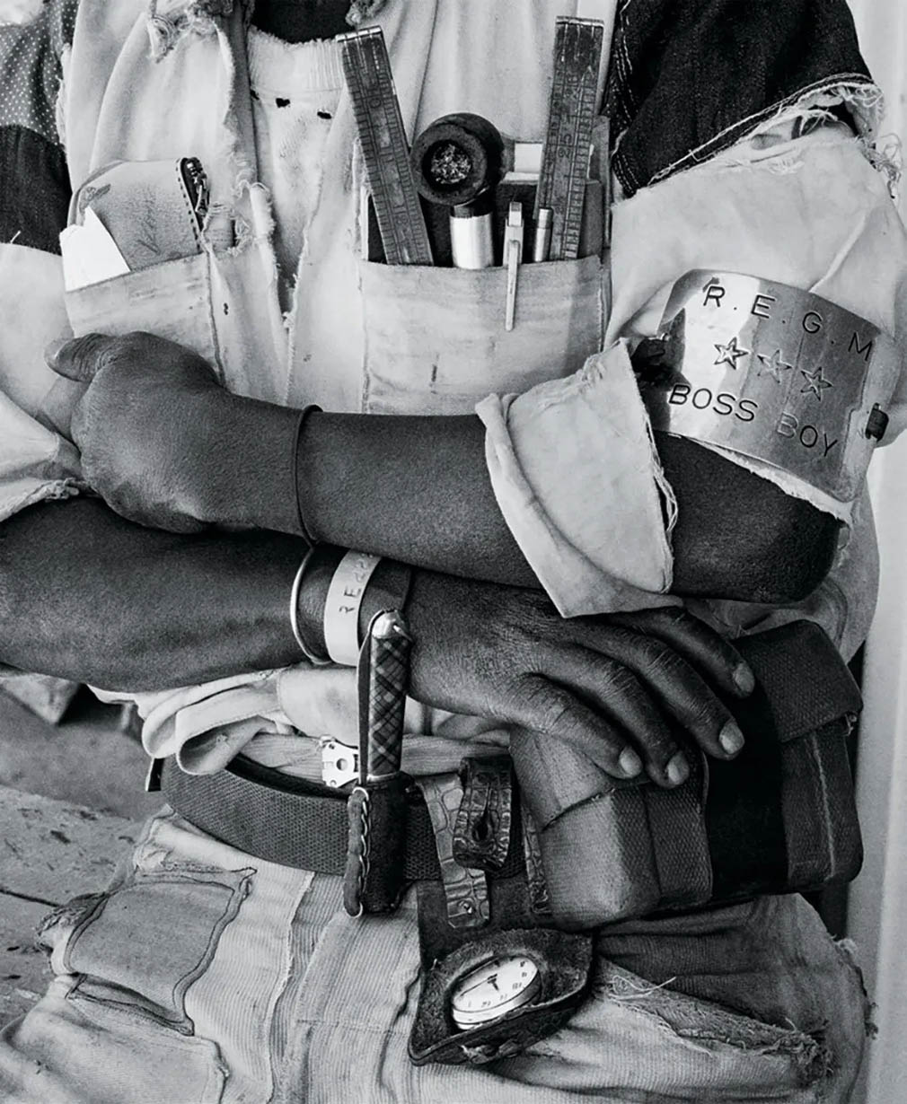 Boss Boy, Battery Reef, Randfontein Estates Gold Mine, 1966 — David Goldblatt