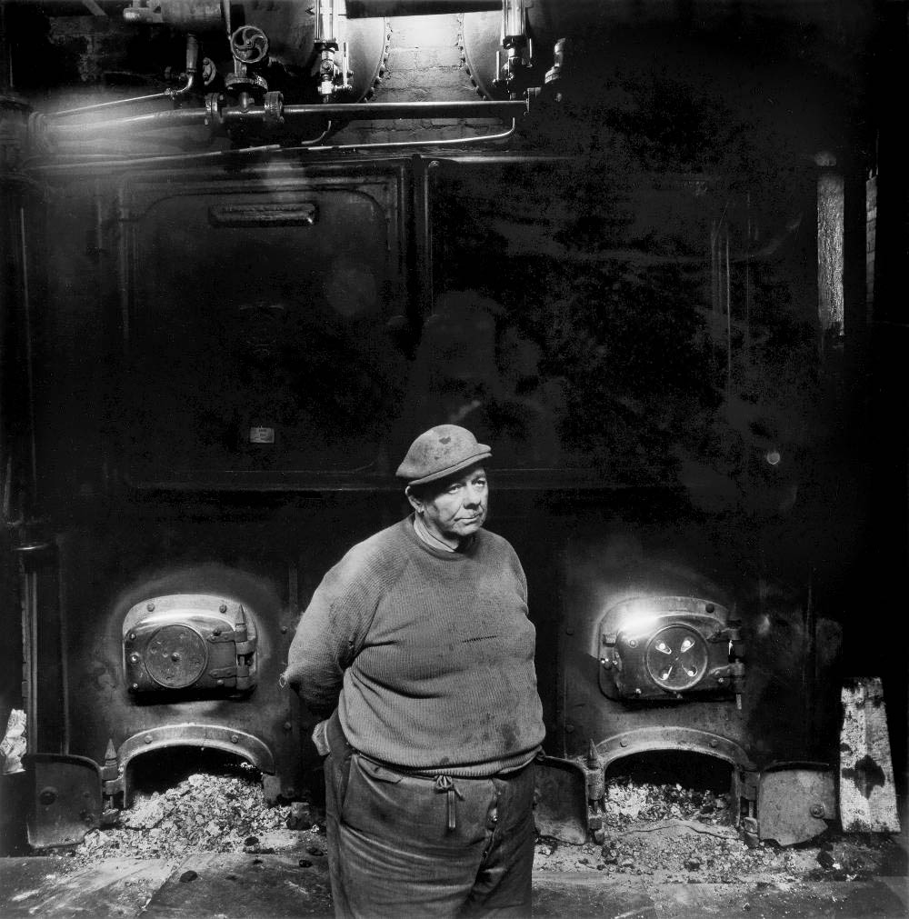 Joe Maloney, Boiler-house Attendant, City Deep Gold Mine, 1966 — David Goldblatt