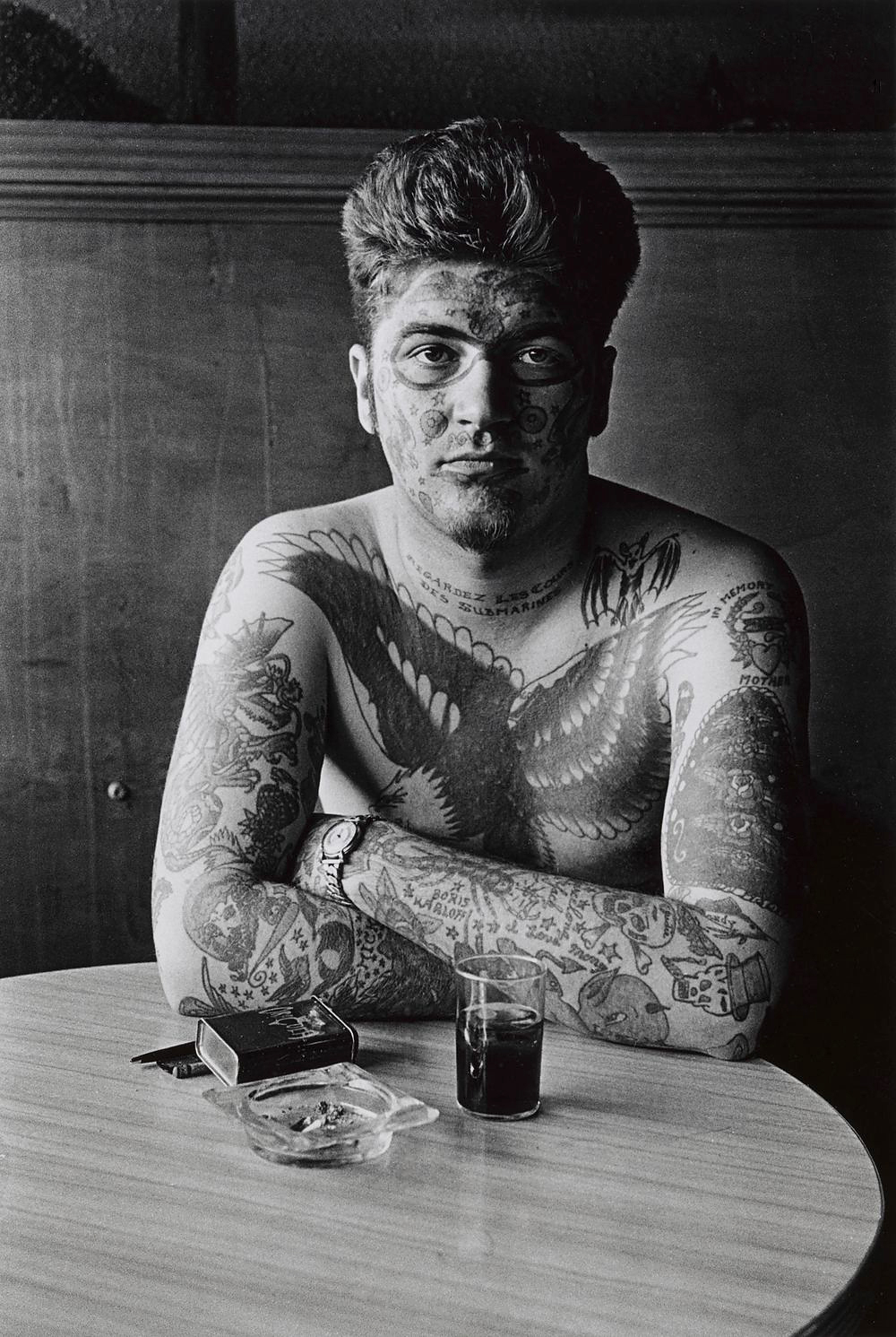 Jack Dracula at a Bar, New London, Connecticut, 1961
