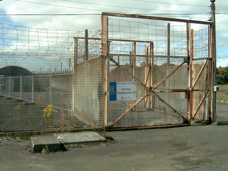 Compound 19 entrance at Long Kesh Internment Camp