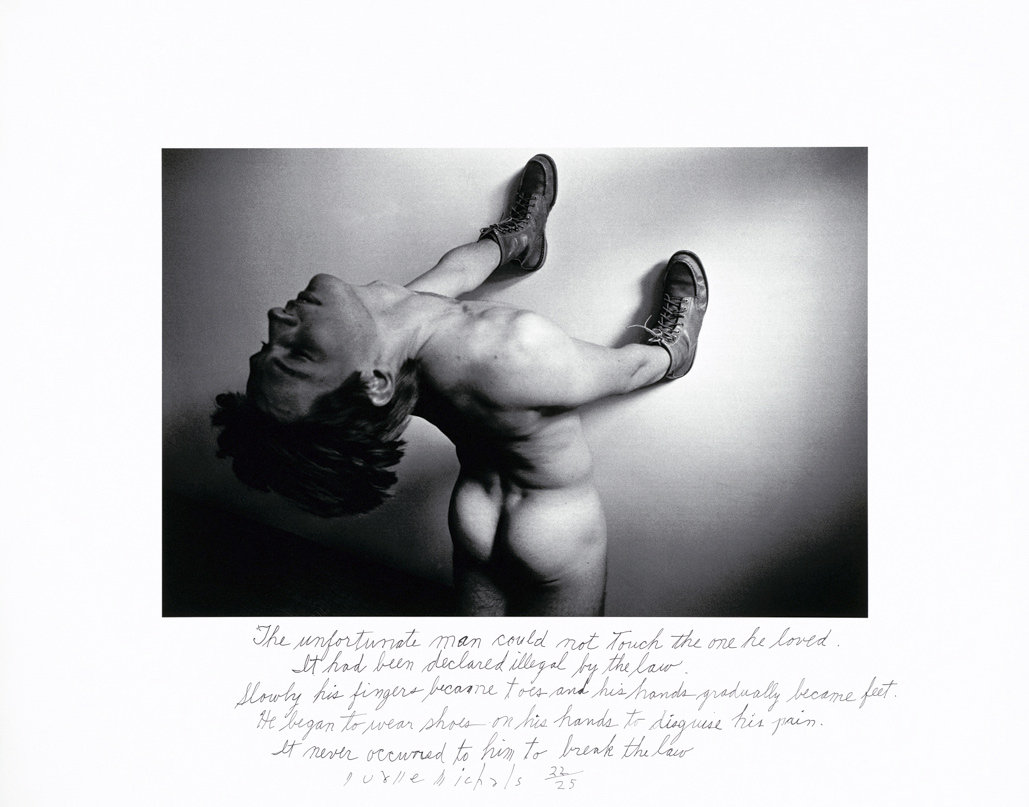 The Unfortunate Man — Duane Michals, 1976