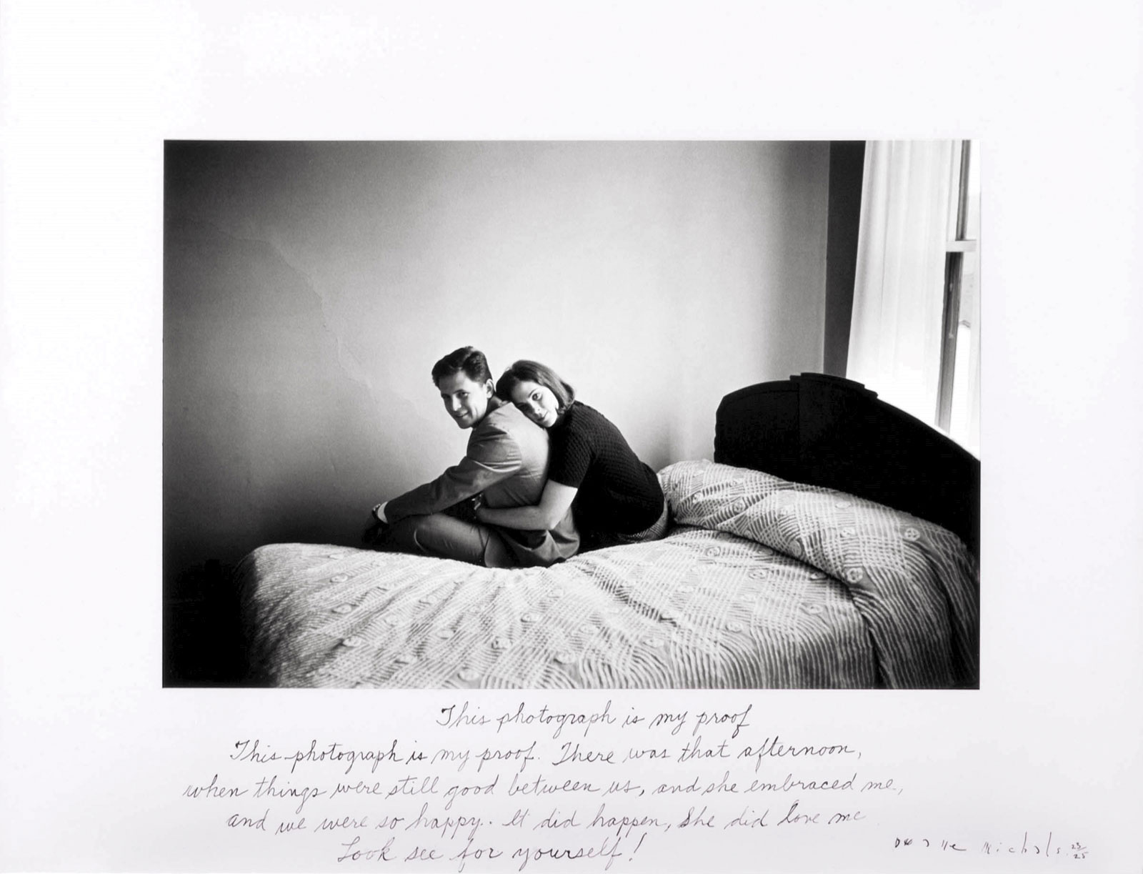 This Photograph Is My Proof — Duane Michals, 1974