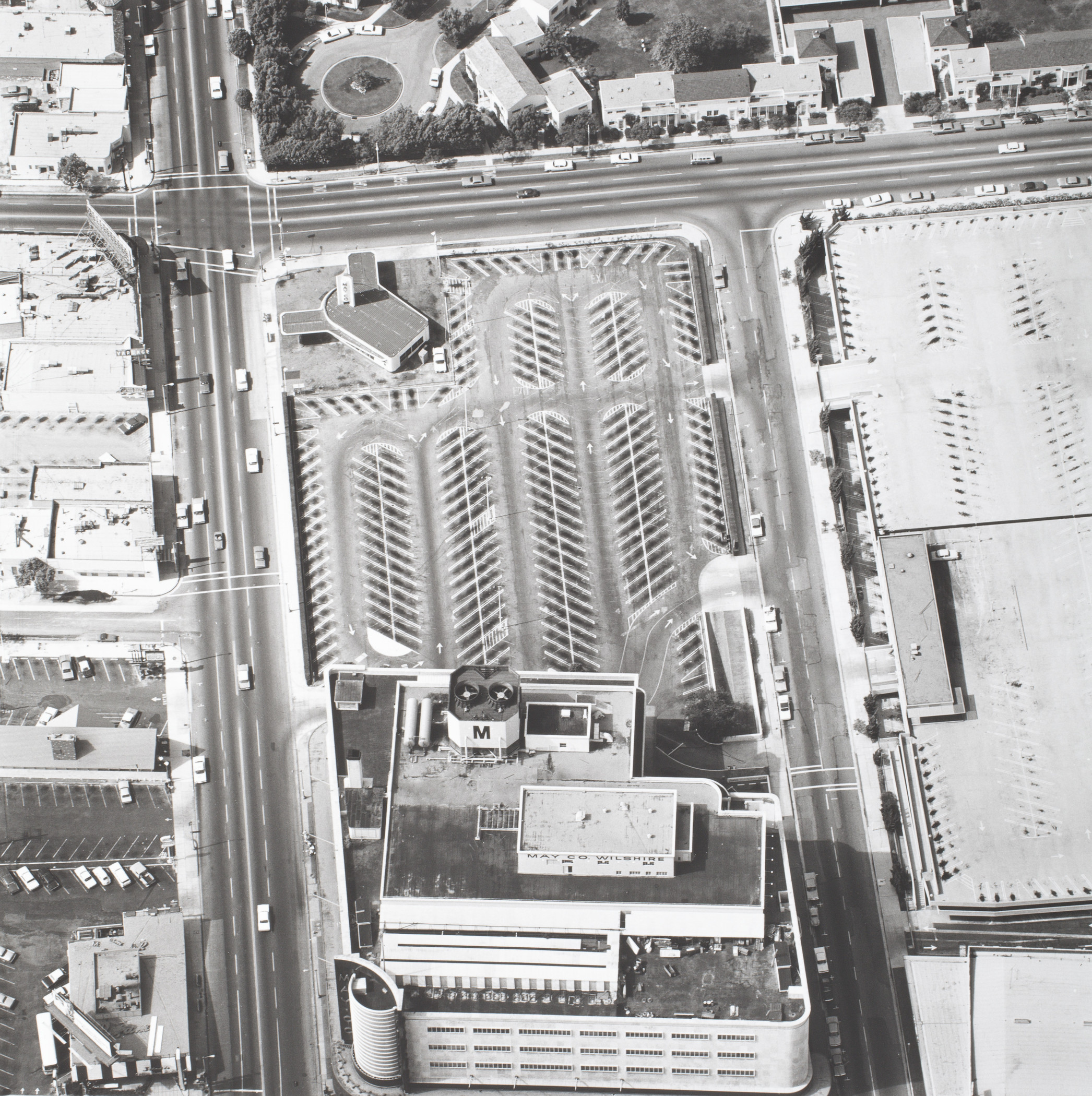 Parking Lot, May Company, 6067 Wilshire Blvd by Ed Ruscha