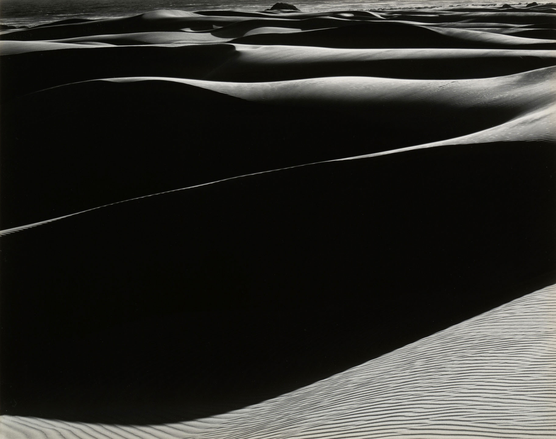 Dunes, Oceano — Edward Weston, 1936