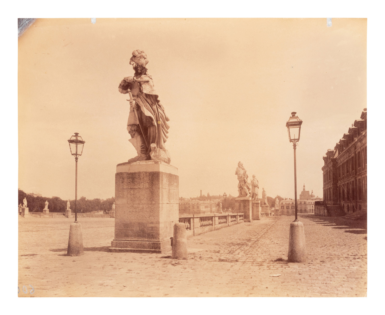Cours d'Honneur, Versailles, 1901