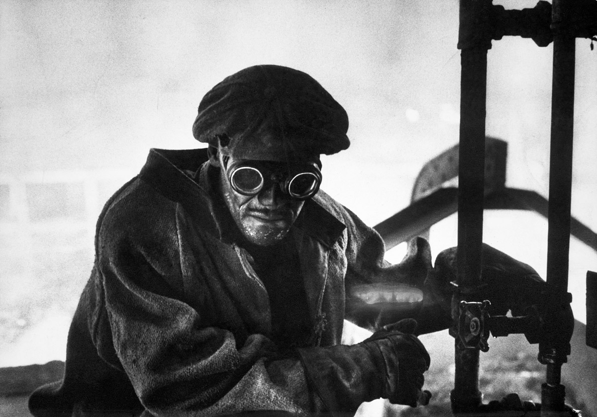 Pittsburgh Steelworker, 1955 by W. Eugene Smith