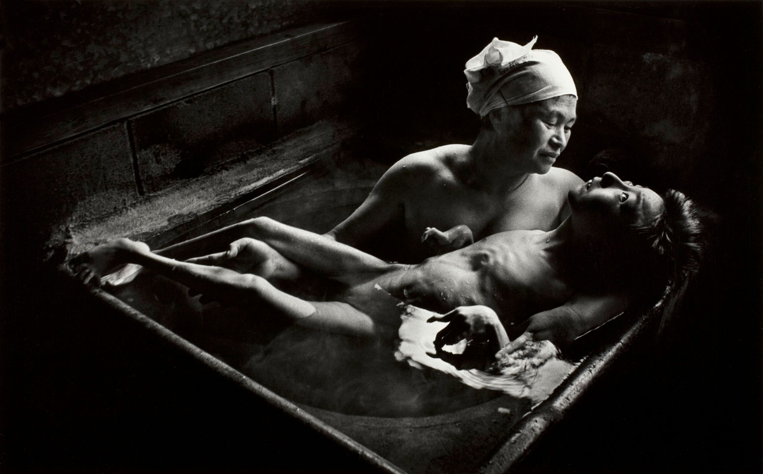 Tomoko Uemura in Her Bath, 1971 by W. Eugene Smith