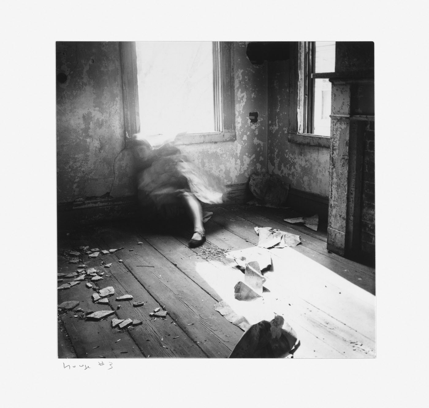 House #3, Providence, Rhode Island, 1976 by Francesca Woodman