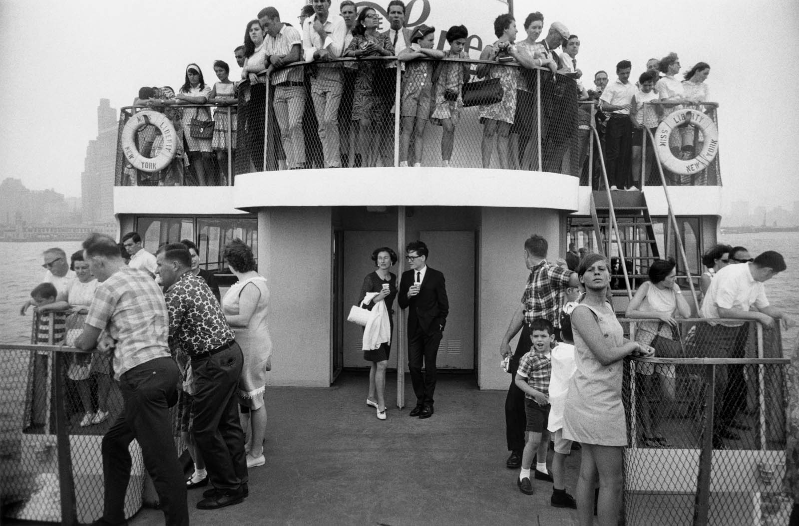 Circle Line Statue of Liberty Ferry, New York, 1971