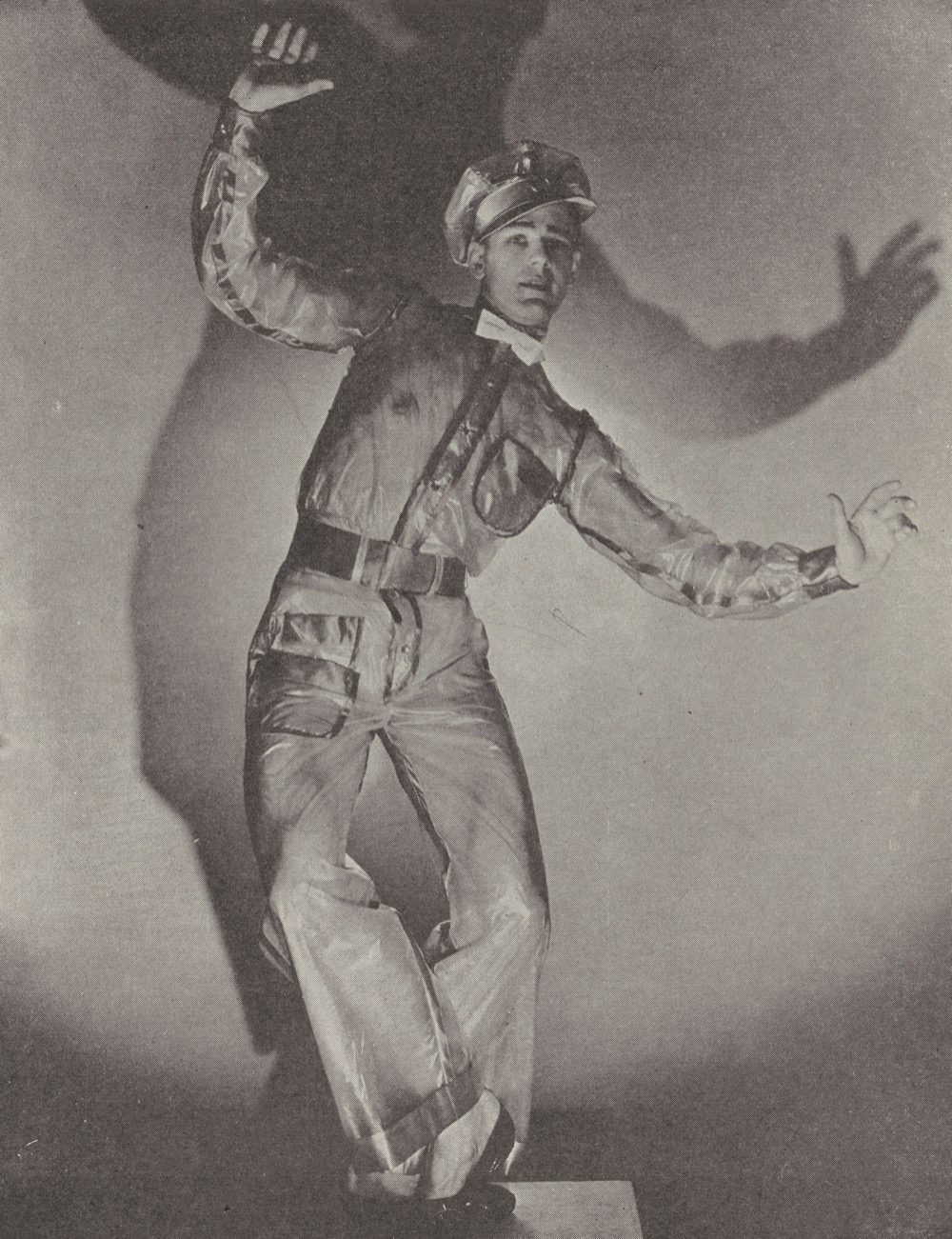 Lew Christensen in Ballet Caravan's Filling Station, photographed by George Platt Lynes, 1938