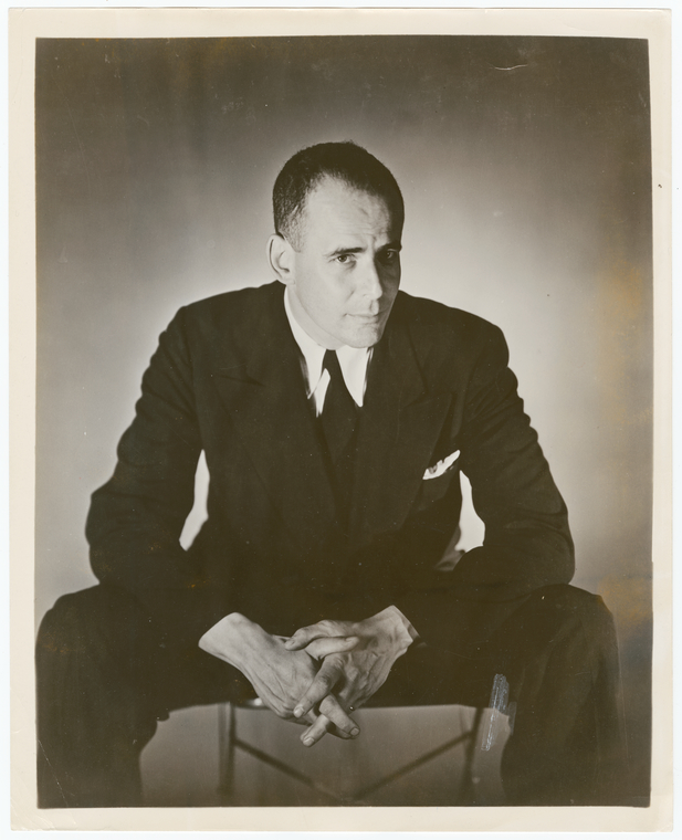 Portrait of Lincoln Kirstein by George Platt Lynes, 1948