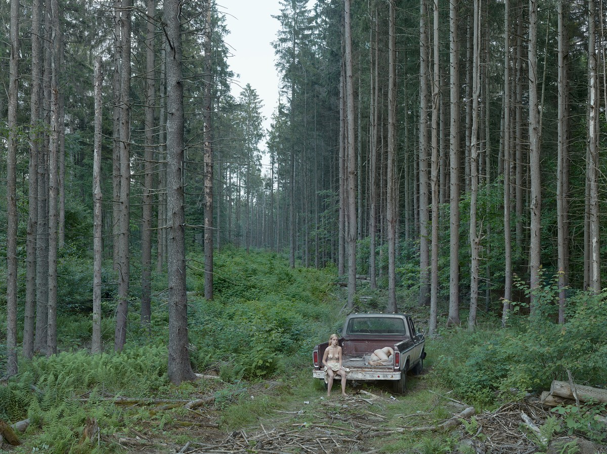 Untitled (The Pickup Truck), Cathedral of the Pines, 2014 — Gregory Crewdson