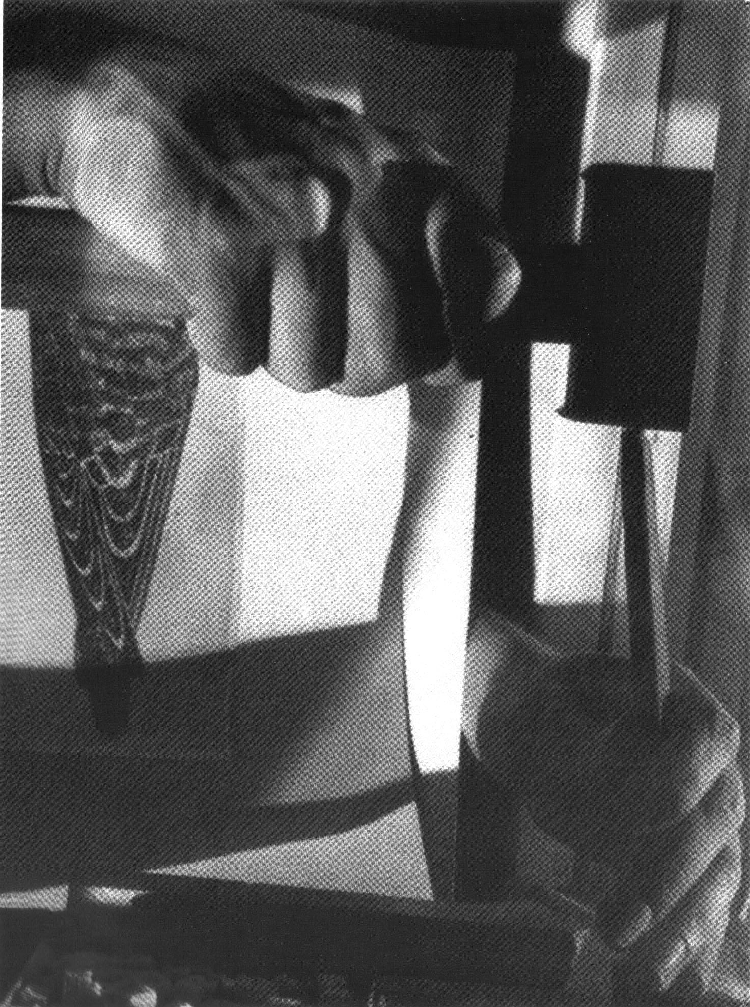 Study of human hands with dramatic light and shadow by Helmar Lerski, Palestine, c. 1933-40
