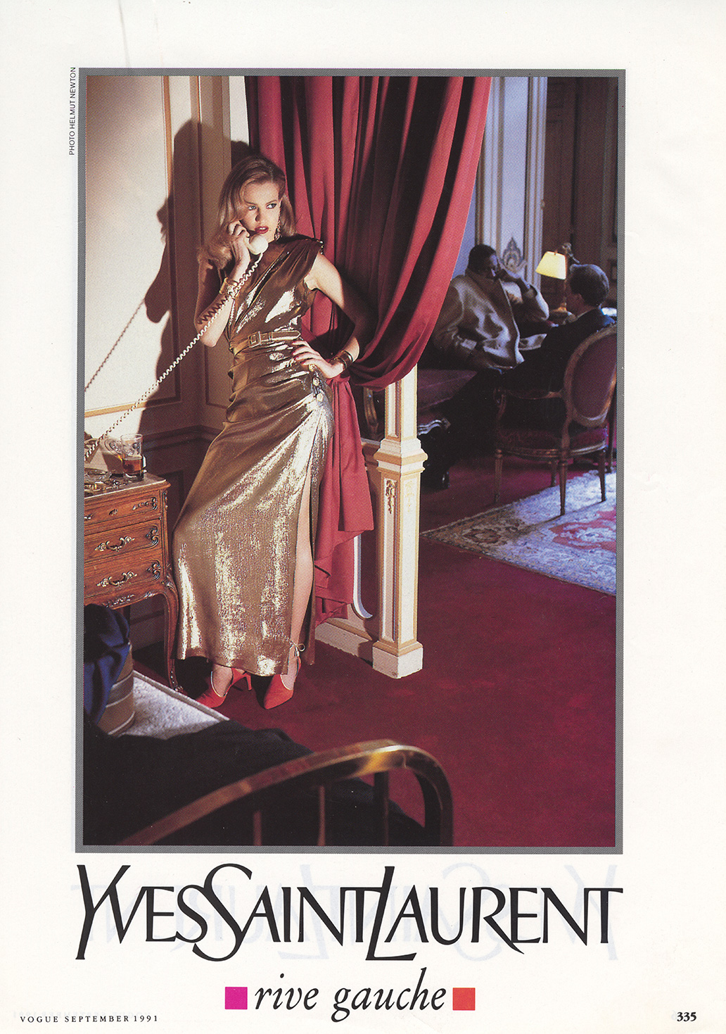 Helmut Newton - Advertisement for Yves Saint Laurent