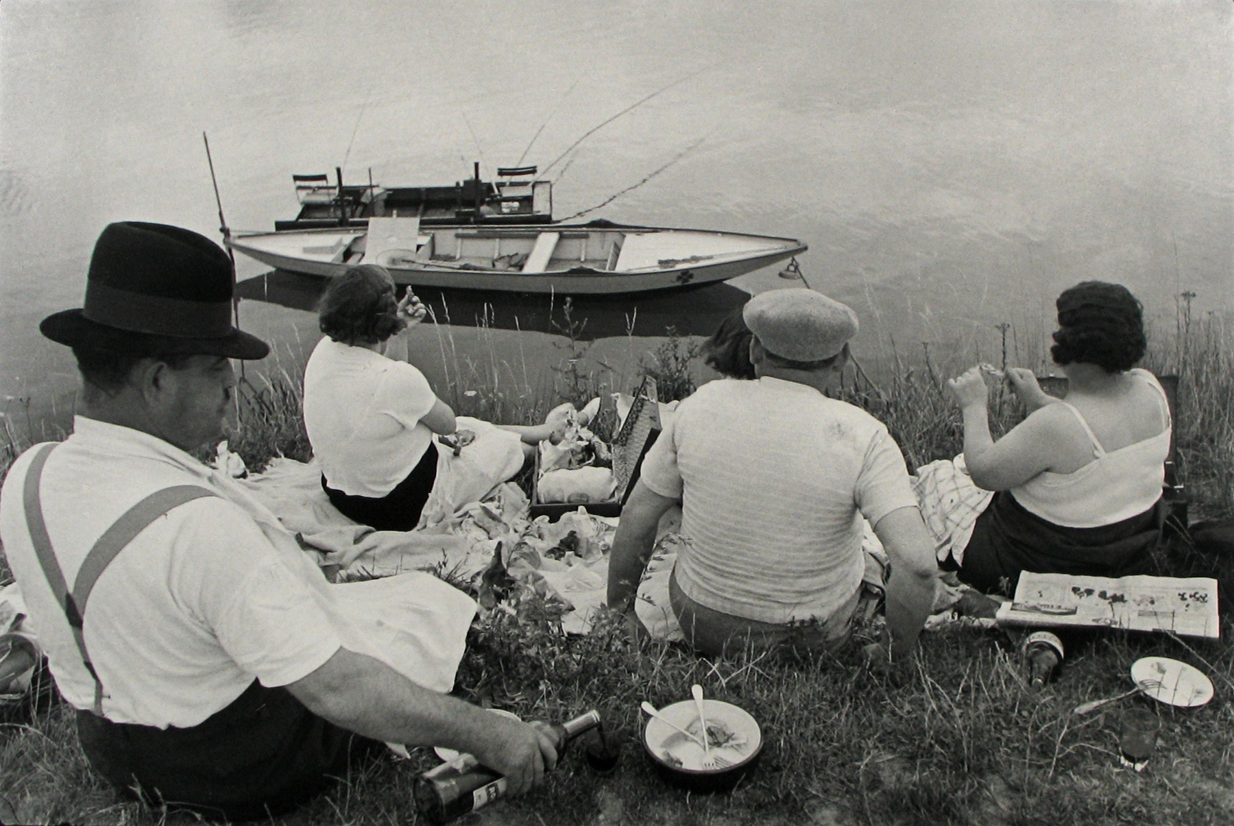 Sunday on the Banks of the Marne, 1938 — Henri Cartier-Bresson