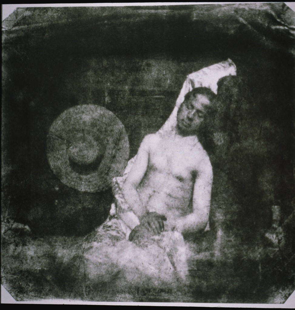 Self Portrait as a Drowned Man by Hippolyte Bayard, 1840