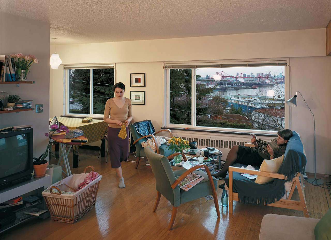 A View from an Apartment, Transparency in lightbox, 2004&ndash;05 — Jeff Wall