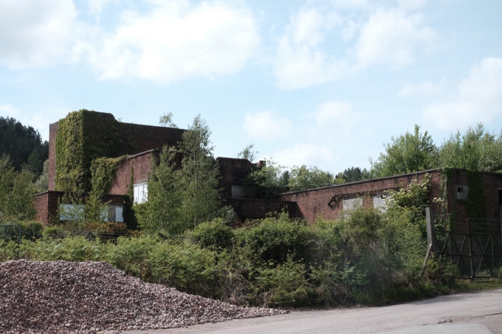 Colliery buildings at Northern United, former coalfield