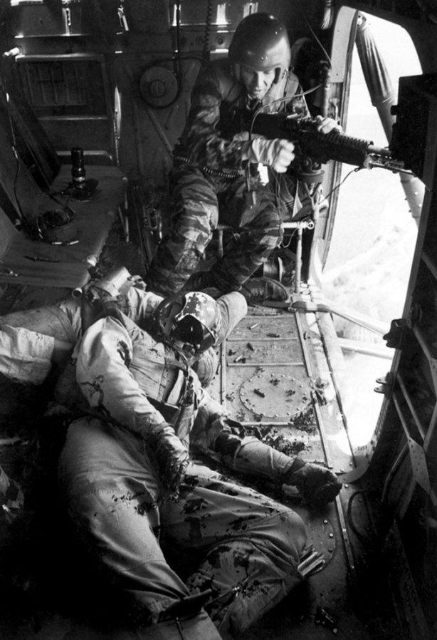 Yankee Papa 13: Farley Carries Wounded by Larry Burrows