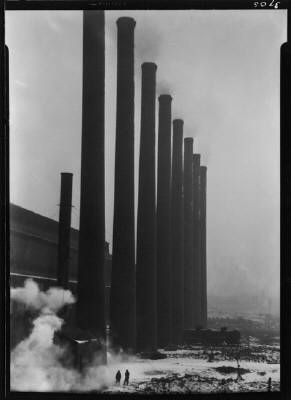 Otis Steel Mill, Cleveland, 1928 — Margaret Bourke-White