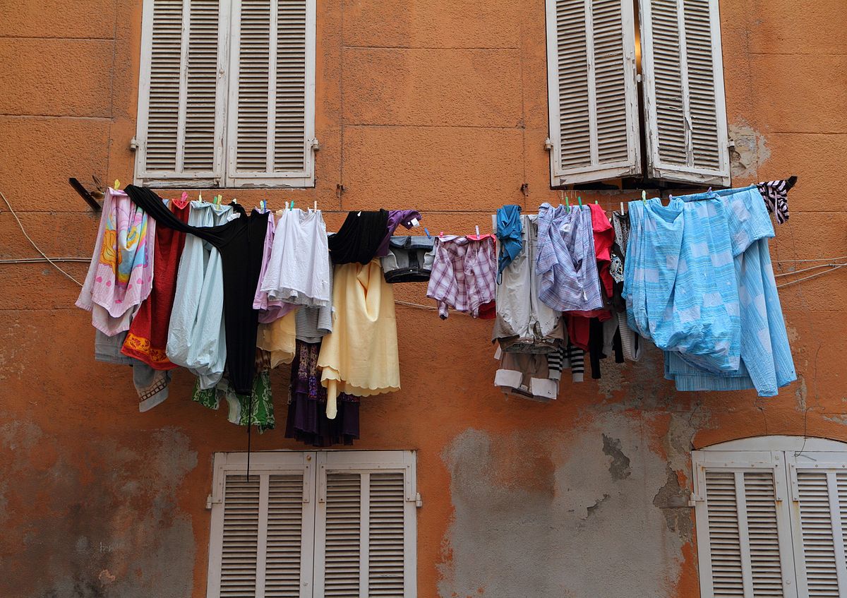 Le Panier neighbourhood street scene in Marseille