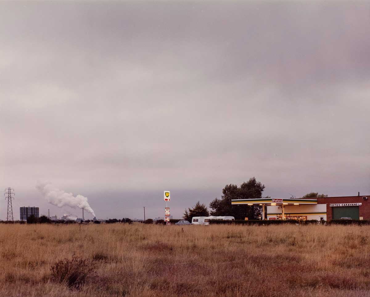 Road North, Northumberland, From A1 &mdash; The Great North Road, 1981 — Paul Graham