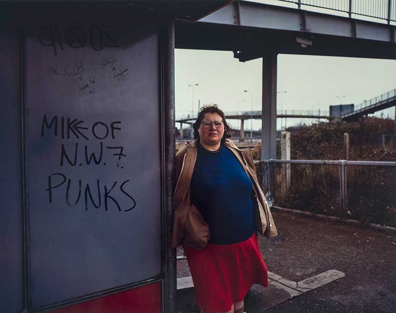 Woman on the A1, From A1 &mdash; The Great North Road, 1982 — Paul Graham