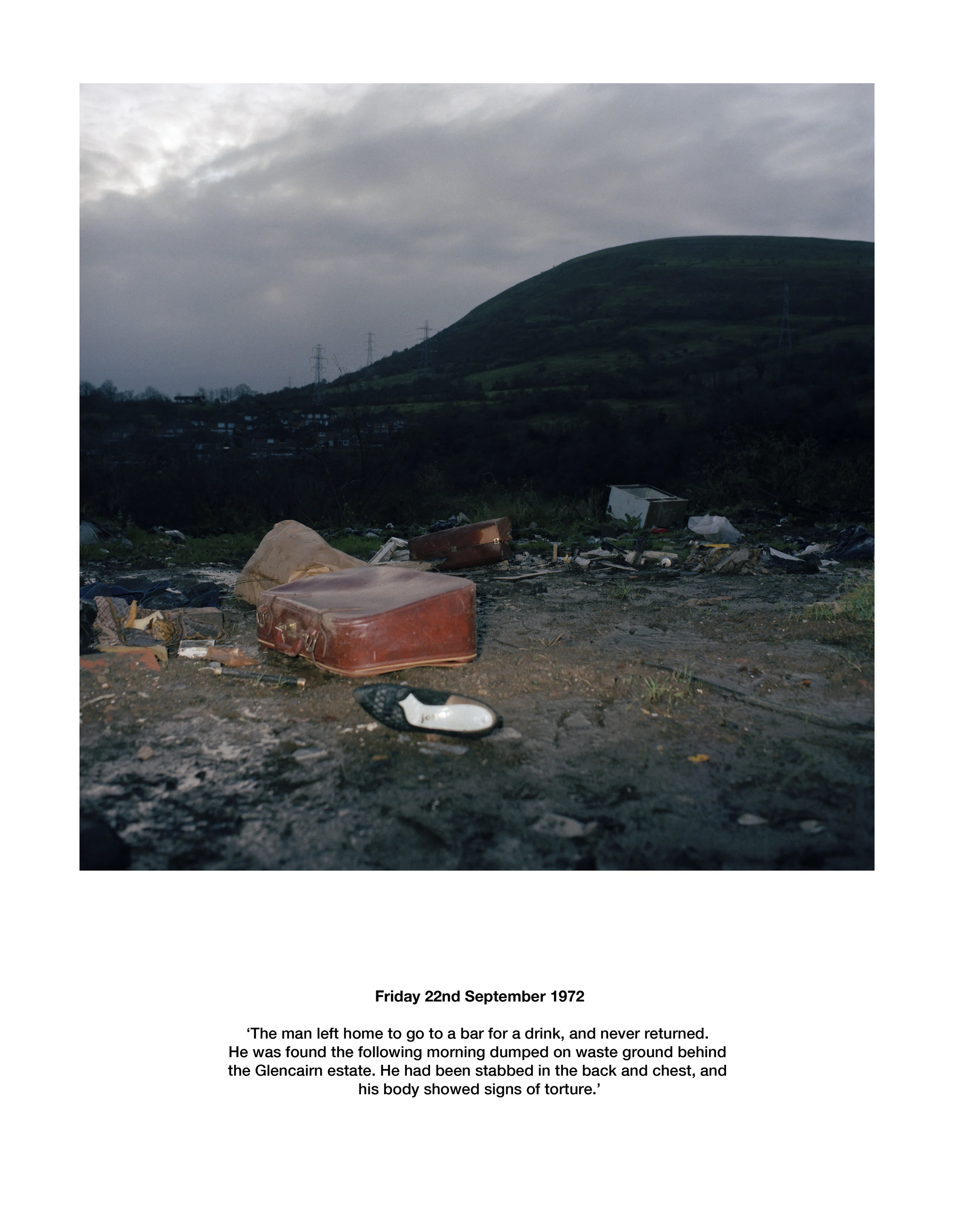 Doorway, North Belfast, From Sectarian Murder, 1988 — Paul Seawright