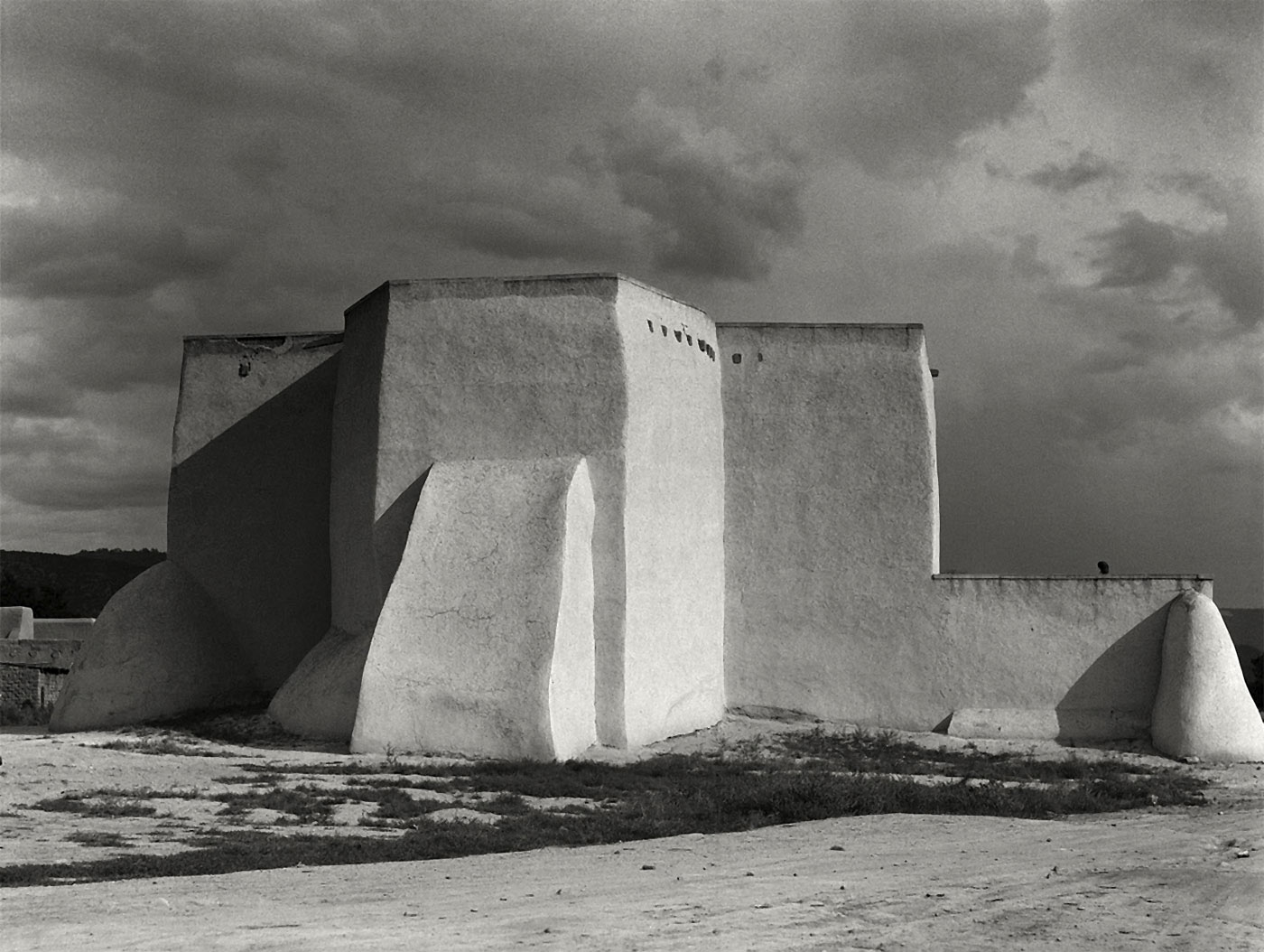 Church, Ranchos de Taos, New Mexico, 1930 by Paul Strand
