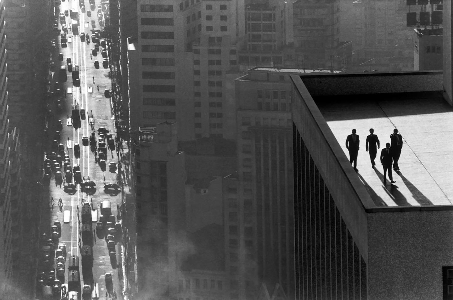 Men on a Rooftop, São Paulo, Brazil, 1960 — René Burri