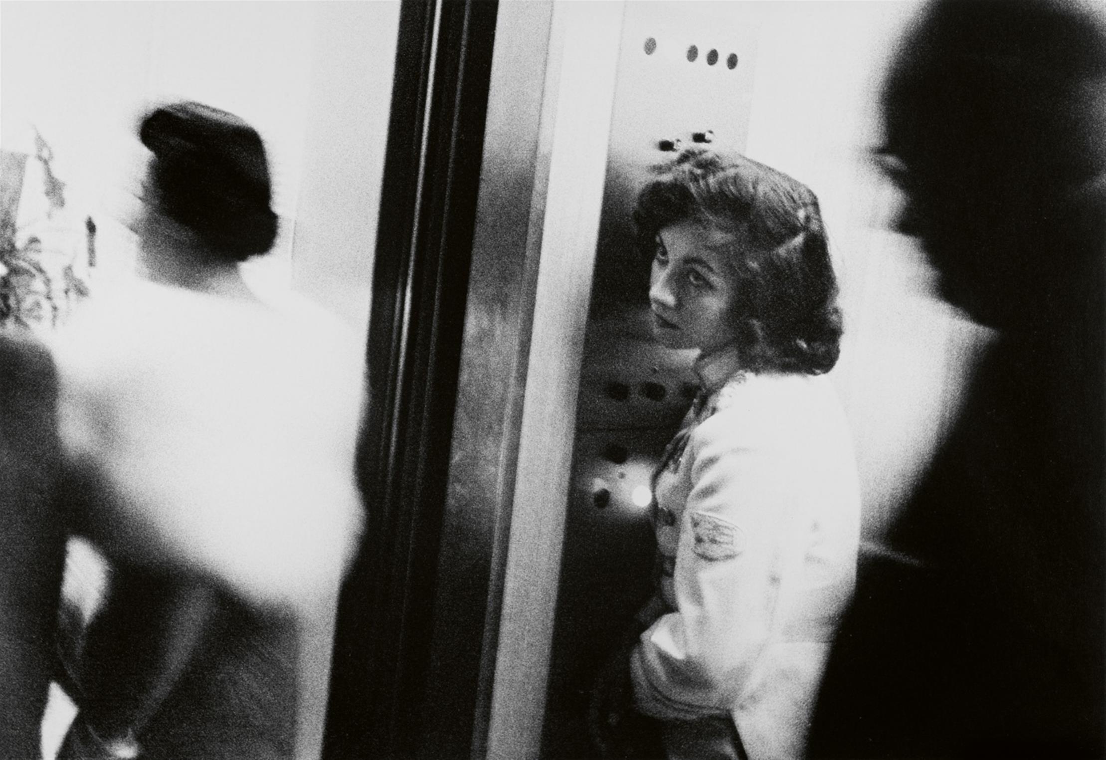 Elevator Girl, Miami Beach, 1955