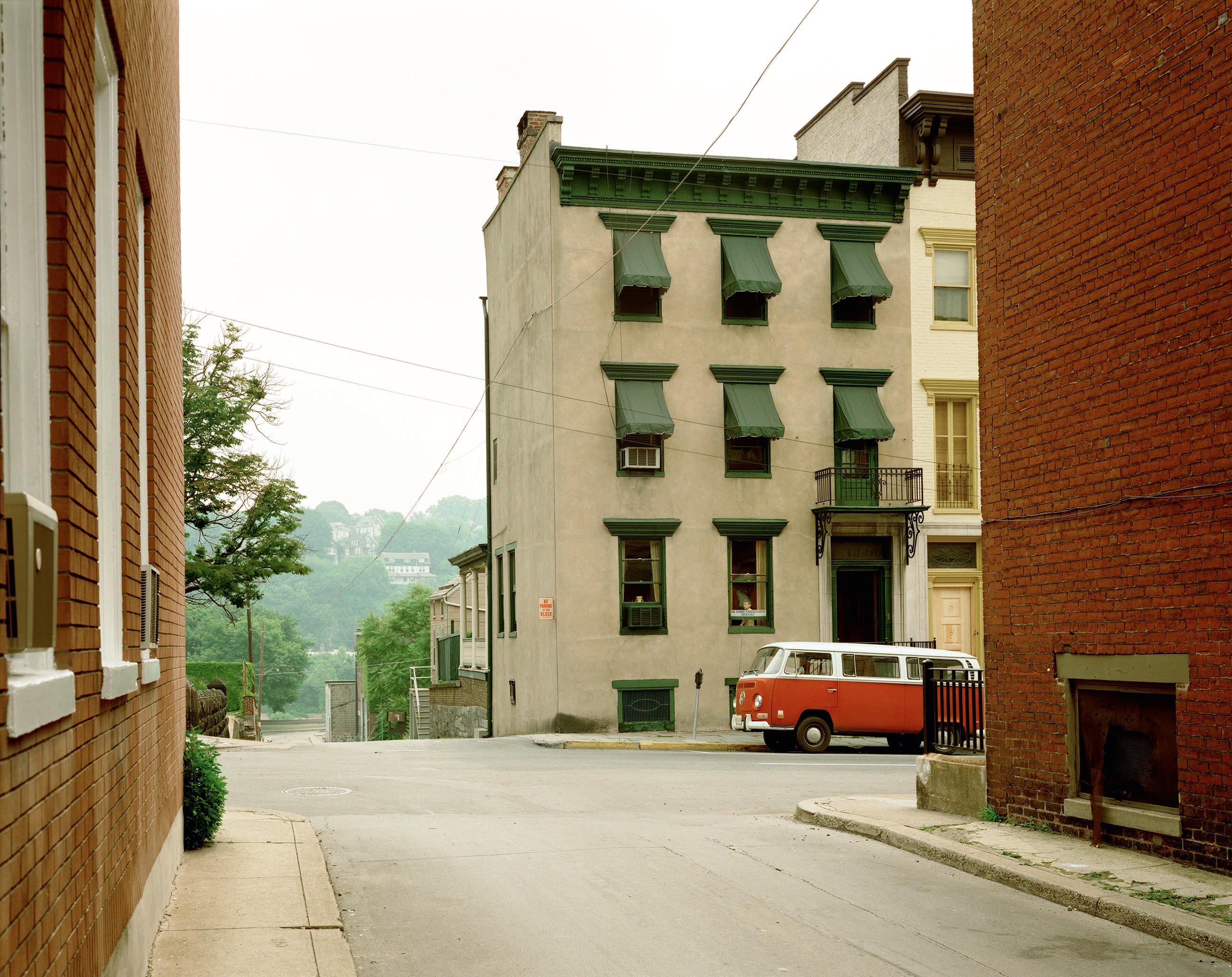 Church Street and Second Street, Easton, Pennsylvania, June 20, 1974 — Stephen Shore