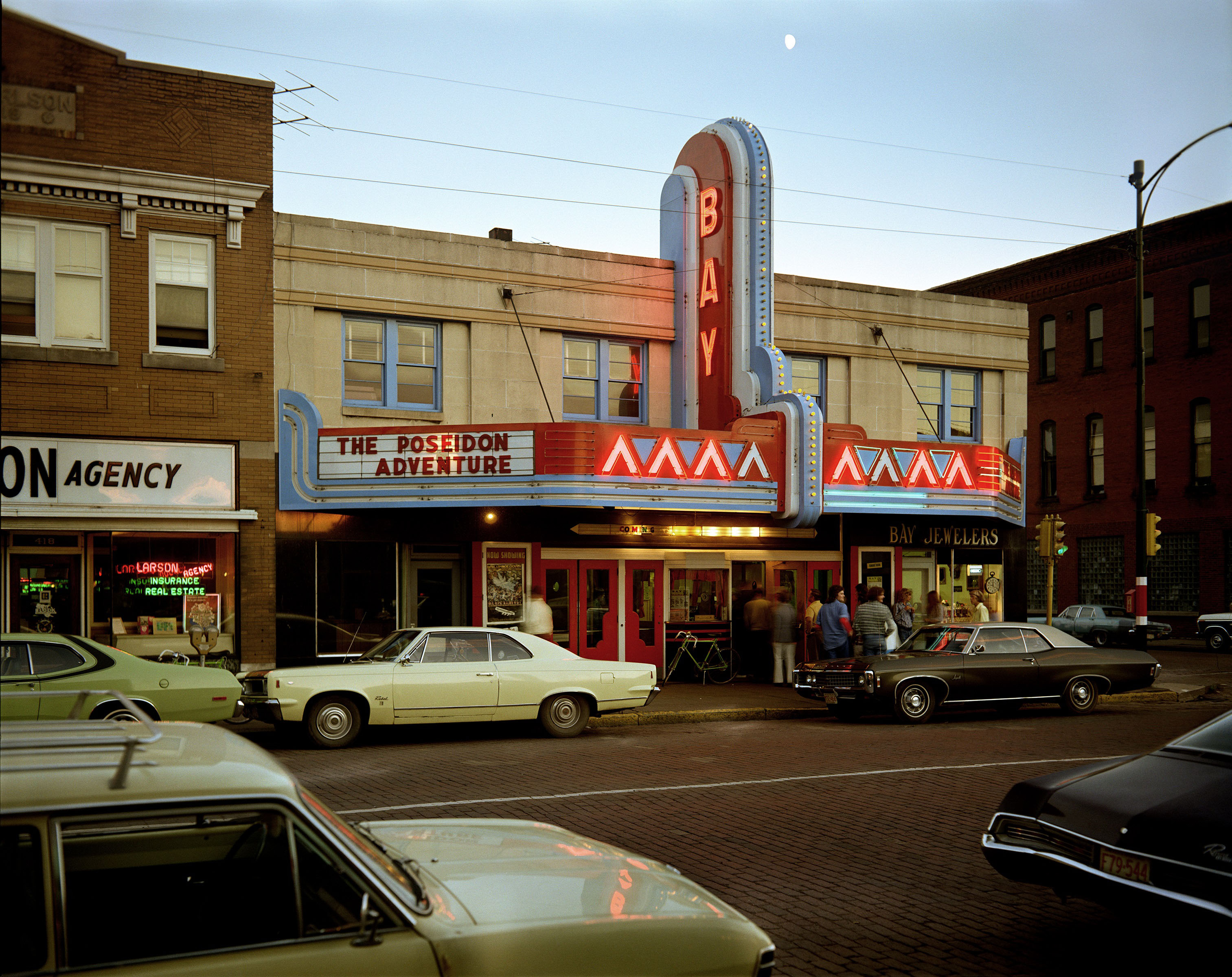 Second Street, Ashland, Wisconsin, July 9, 1973 — Stephen Shore