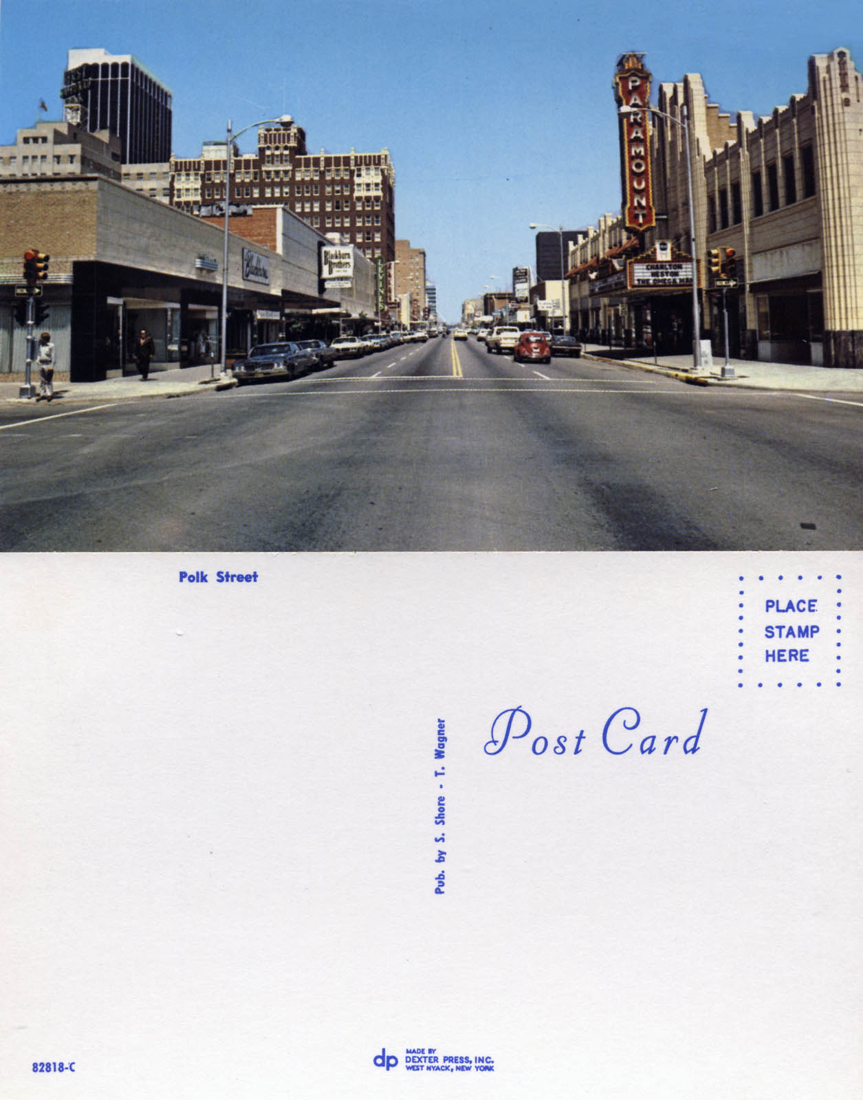 Polk Street, Greetings from Amarillo, 1971 — Stephen Shore